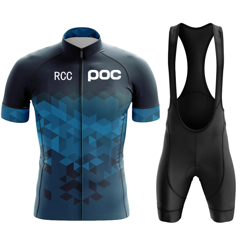 Cycling Jersey Set – Men’s Breathable Road Bike Wear, Racing Shirt Maillot Ropa Ciclismo
