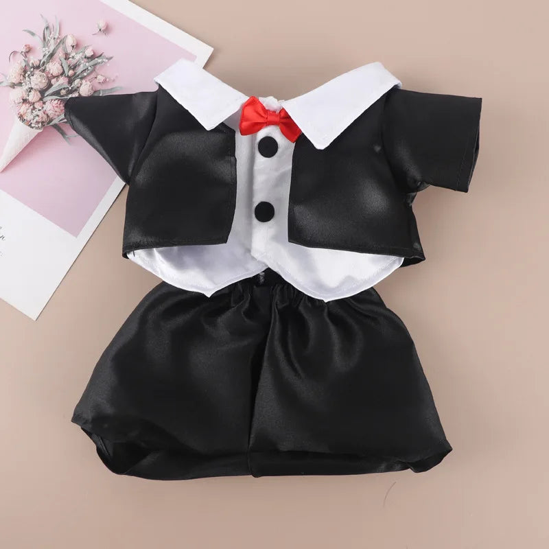 2025 New 38cm Labubu Hot Only Selling Clothes Labubu Mokoko Idol Doll Fashion Design Dress Coat Set Accessories Gift