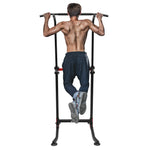 Power Tower Dip Station, Freestanding Pull-Up Bar, Height Adjustable, Pull Up Bar, Fitness Equipment for Home, Max. Load 150 kg
