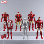 ZD Toys Marvel Studios Iron Man MK3 Action Figure MK35 MK24 MK40 MK38 Tony Stark Ironman Figure Action Collect Toy Gift