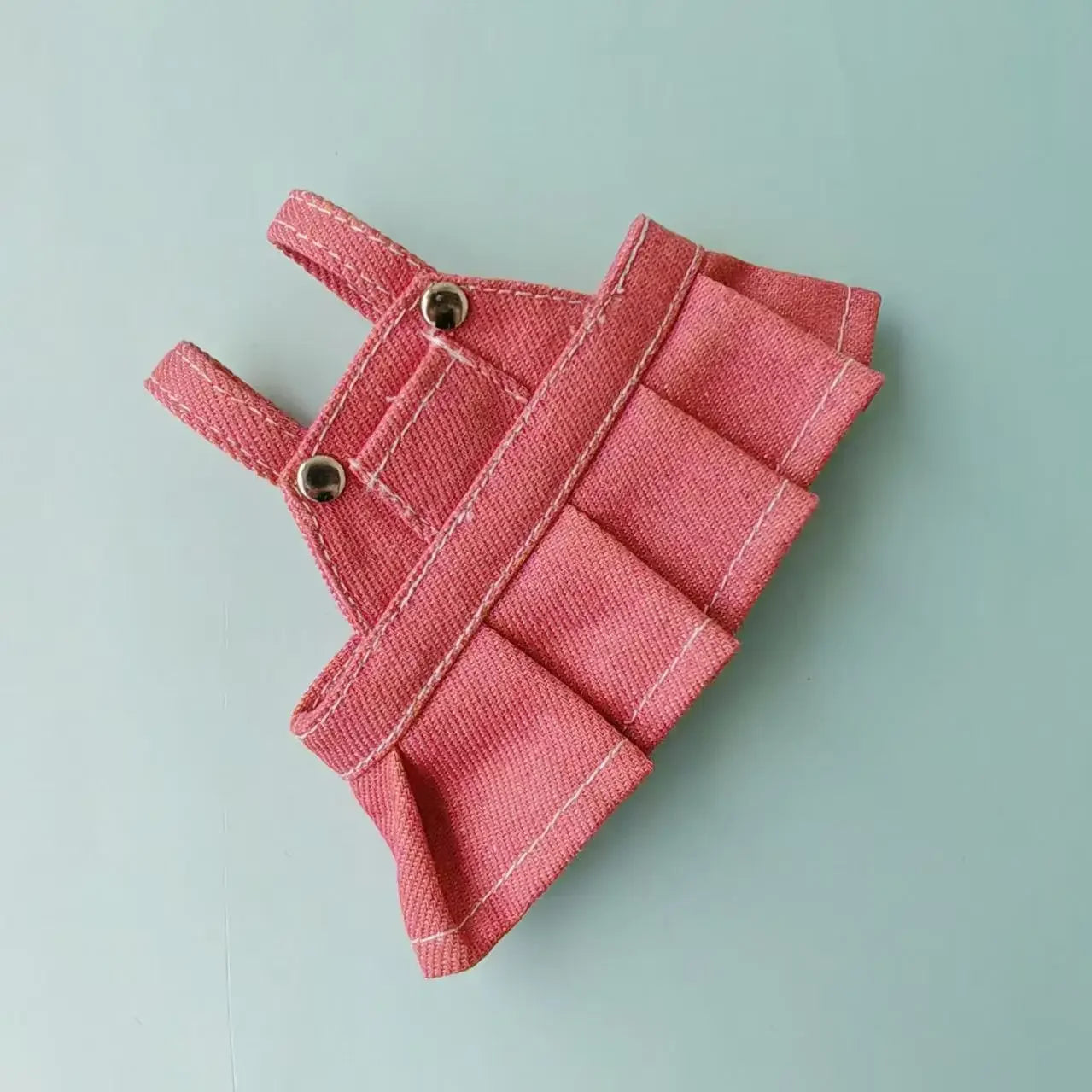 Strap skirt For labubu Big into energe doll T-Shirt Denim strap skirt Baseball Cap clothes Accessories