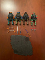 Original turtles Michelangelo Action Figure 2023 Navy Seal Mike Remastered，1988 Remastered turtles Collection Toy Gift