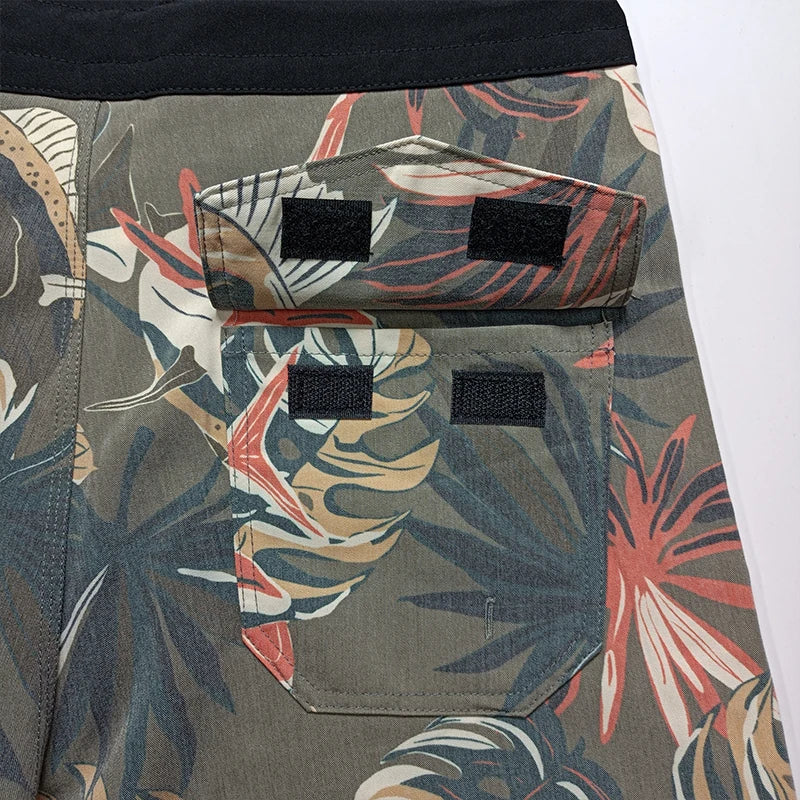 Men’s Classic 4-Way Stretch Quick-Dry Swim Trunks
