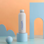 Watersy 500ML/17oz Stainless Steel Small Mouth Thermals Vacuum Portable Leak-proof Sports Water Bottle Gym Kettle