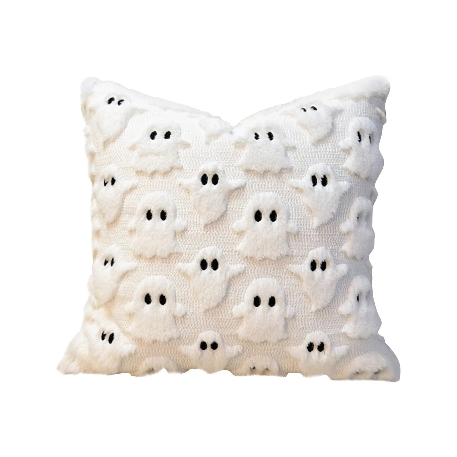 New Halloween Ghost Pillow Cover Soft Couch Cushion Case   Home Decoration Halloween Party Decoration Festival Gift