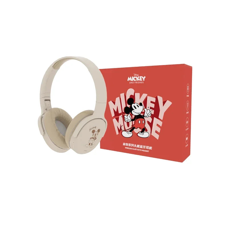 Disney Stitch P2961 Headphones Bluetooth Gaming Sport Over Ear Headset Noise Reduction Surround Sound Wireless Child Earphones