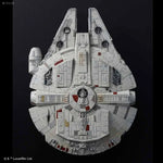 BANDAI Genuine STAR WARS Series Vehicle Series 1/144: Rise of The Millennium Falcon Skywalker Ver Assemble The Model Collect