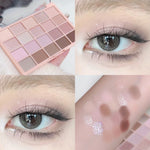 20-color eye shadow tray, cigarette powder, rose tray, warm and warm, and the atmosphere is tender and the powder is not flying