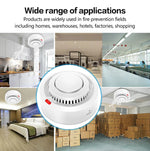 Tuya Smart WiFi Smoke Sensor Fire Protection Smoke Detector 85dB Sound Security System Firefighters  Smartlife APP Control