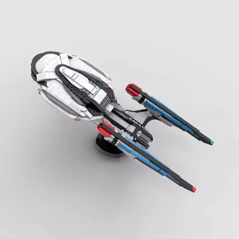 Bricklink Star Movie Starship Enterprise NCC-1701 Discovery Voyager NX-01 Delta MOC Spaceship Sets Building Blocks Kid Toys Gift