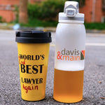 “Better Call Saul”Water Cup Yellow Coffee Cup Stainless Steel Car Insulated Cup“Breaking Bad”