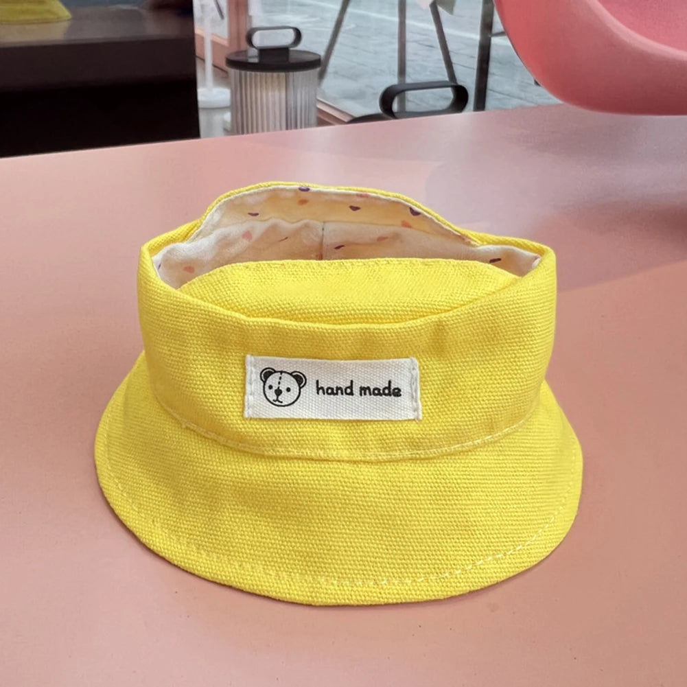 For 17cm Labubu Doll Outfit Wrinkled Skirt Flower Hairpin Set Fisherman Hat Labubu Clothes Ropa Labubu