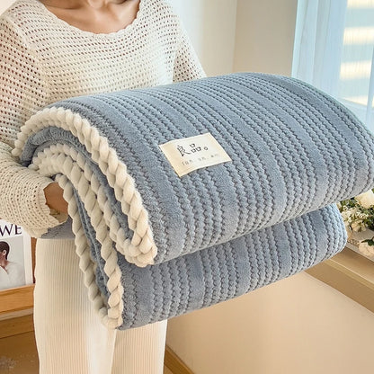 Clearance_Throw Blanket for Sofa Winter Blanket King Size Home Warm Plaid Comforter Bedspread Bedding Sheet_Continuous updates