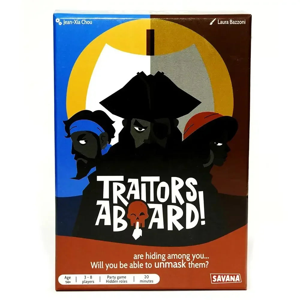 Traitors Aboard – Award-Winning Secret Identity Party Game |