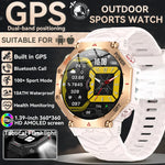 2025 New T-Rex 3 Ultra GPS Men SmartWatch 10ATM Waterproof Built-in Dual-band GNSS Compass Military Sport Flashlight Smart Watch