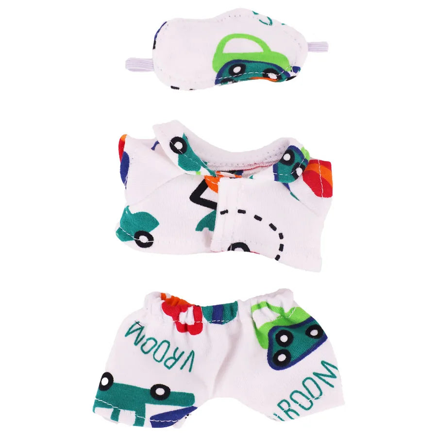 Doll Bedding Furniture For labubu 17cm Plush Doll Clothes Accessories Girl‘s Toys Birthday Christmas Gift