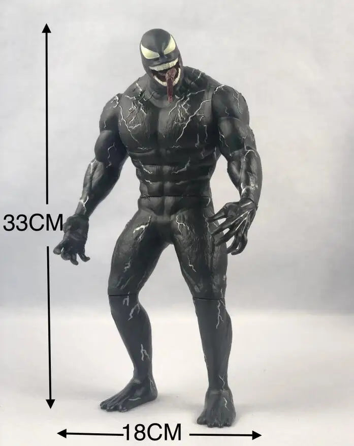33cm Marvel Venom in Movie The Amazing Spiderman Figure Model Toys