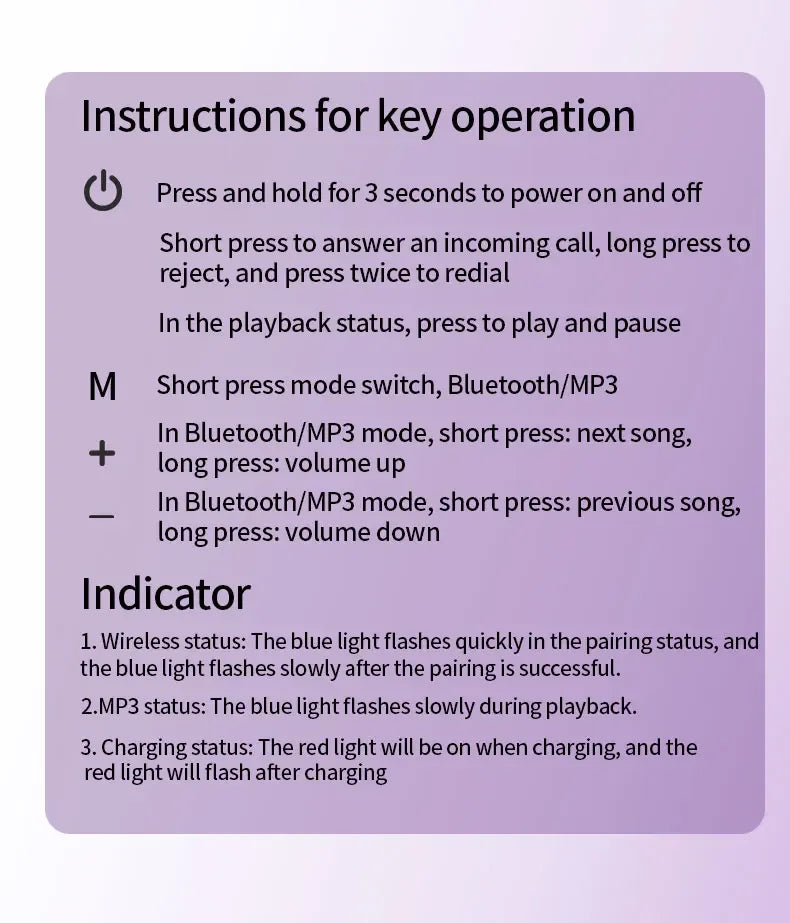 Disney Stitch P2961 Headphones Bluetooth Gaming Sport Over Ear Headset Noise Reduction Surround Sound Wireless Child Earphones
