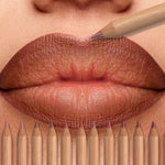 6pcs Velvet Matte Lip Liner Set - Long-Lasting Versatile Shades Longlasting Lip Makeup Berry, Brown, Pink Lip Pencil