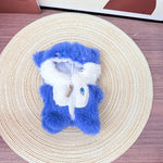 Abubu Doll Clothes Cute Cartoon Jumpsuit for Labubu Idol V1 V2 Dolls Clothing Accessories 15/17cm Plush Doll Universal