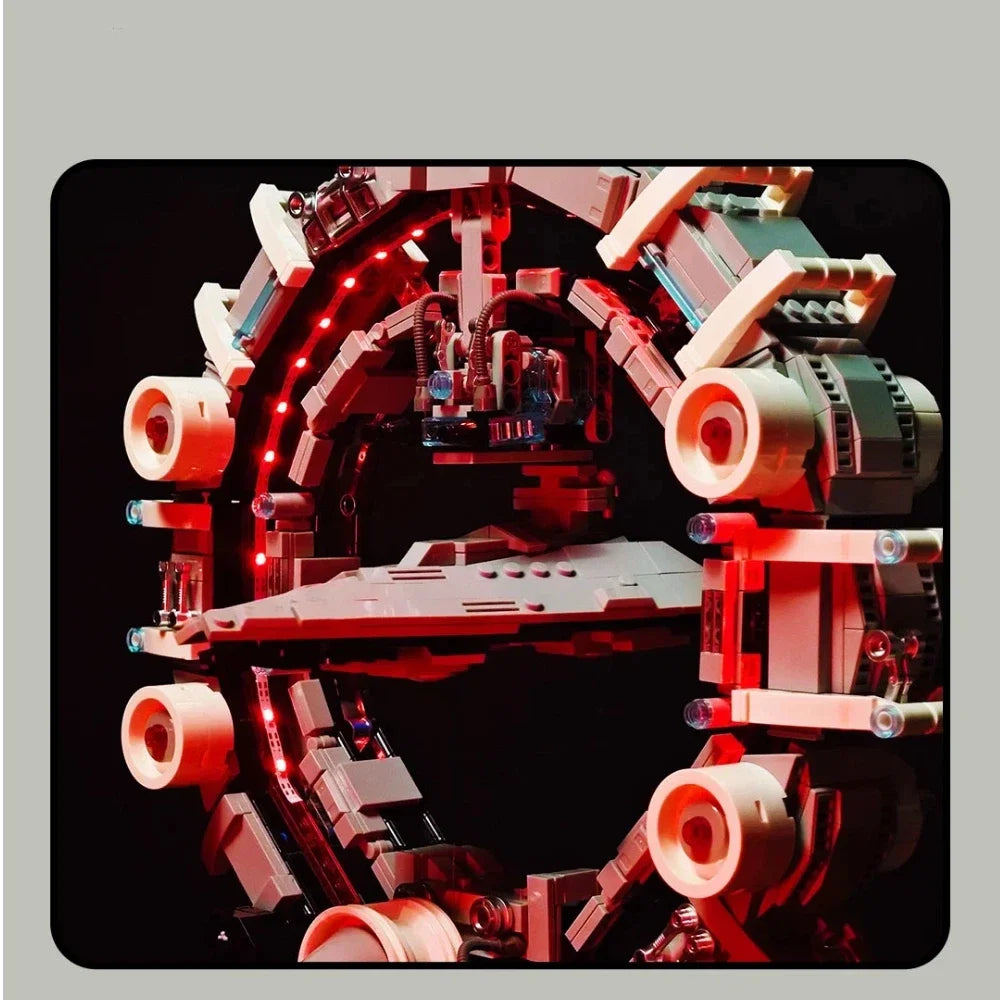 1515Pcs MOC Planet Series Building Blocks Set Technical Hovering Large Sword Model Battle Starship Bricks Toys for Children Gift