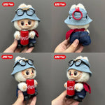 Clothes for Clothes Doll DIY Accessories Pull Cloth Cola Happiness Factor Labubu Clothes Set Doll Outfit Have Shoes