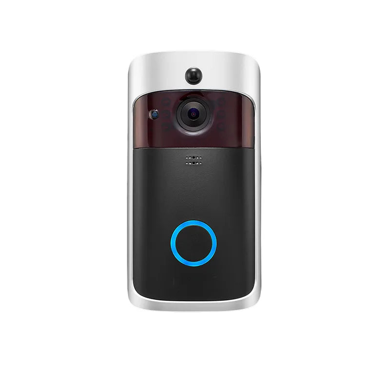 Video Doorbell Camera HD WiFi Doorbell Wireless Operated Motion Detector Audio & Speaker Night Vision for iOS&Android