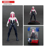 Avengers Legends Iron Man Spider Man Thor Captain America Thanos Hulk War Machine Action Figures Gif