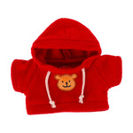 30cm Cafe LaLafanfan Duck Clothes Hoodie Cartoon Plush Toy Stuffed Soft Duck Doll Toys Animal Birthday Girl`s Gift for Kids DIY