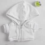 For 15cm 17cm Labubu Bjd Roupas Caixa Cega De Café V1 V2 V3 Roupas De Trabalho Substituição Moda Retro Delicado Terno Brinquedo