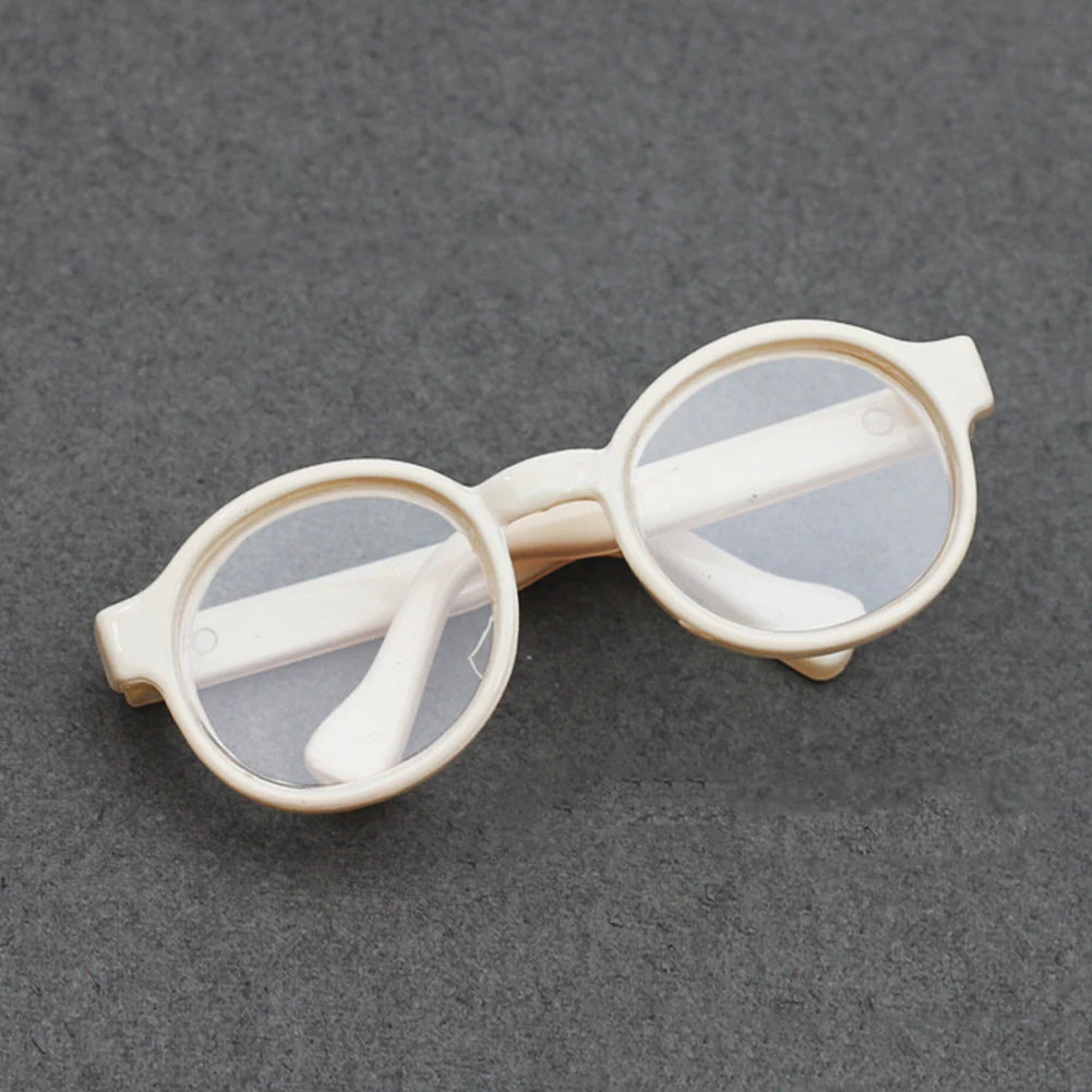 Fashionable Plastic Glasses For Labubu 3.0 Colorful Glasses Mix Match Doll Ornament  Accessories Macaron BJD