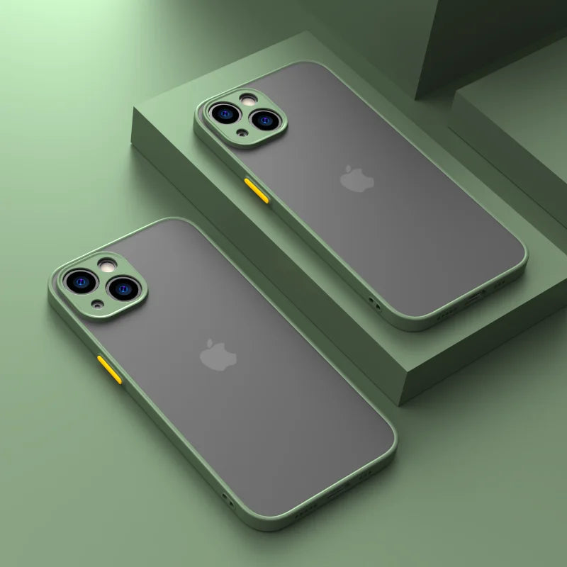 New Armor Bumper Shockproof Phone Case For Apple iPhone 17 Pro Max iphone17 Pro Max 17Pro 17 Air Silicone Hard Cover Capa