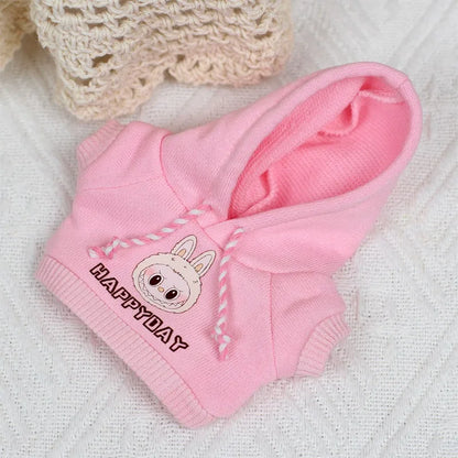 LABUBU Universal Clothes, Doll Cute Hoodie Diy Accessories, Popmart Bubble Mart Doll Accessories