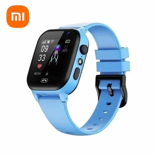 Xiaomi MIJIA Kids 4G Smart Watch Sim Card Call SOS GPS Location Child SmartWatch Camera Waterproof Watch For Boys Girls Present