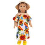 7 CM Doll Shoes Sandal For 43 CM Born Baby Doll Clothes Accessories 18 Inch American Doll Girl‘s Toys Our Generation Gift