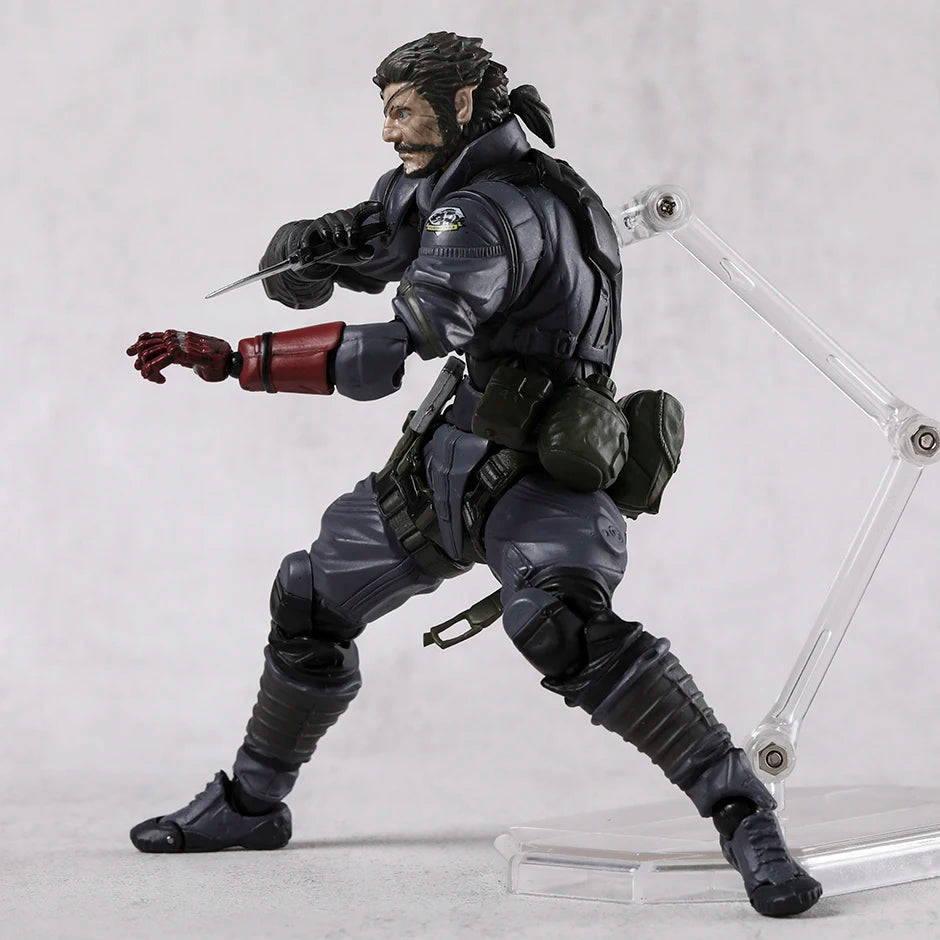 Metal Gear Solid 5 Venom Snake Action Figure Figurine Collection Model Doll Toy Gift