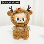 Ropa Labubu Cute Monkey Adventure Clothes Bear Rabbit Bib Pants Overalls Animal-themed Pendant Labubu Outfit Macaron Costume
