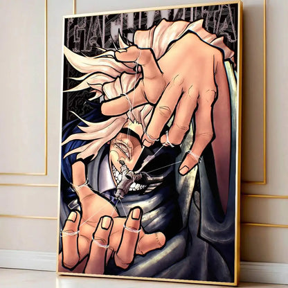 Hot Cool Anime G-Gachiakuta Poster Modern Waterproof HD Wall Art Decal Self-Adhesive Aesthetic Decor For Home Living Room Bedroo