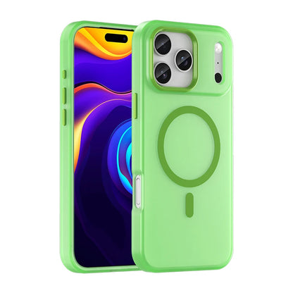 Shockproof Matte Transparent Case For Magsafe Case For iPhone 17 Pro Max 17 Air 17 Pro 17 Wireless Charge TPU Soft Cover Funda