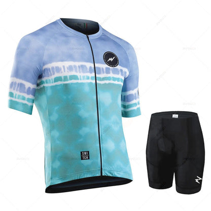 Morvelo-Bicycle Jersey Set, Breathable Bike Uniform, Quick Dry Cycling Clothing, MTB Clothes, Bicycle Shirt