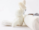 2025 New Hanging Bed Rabbit Baby Hand Bell Safety Seat Plush Toy Multifunctional Plush Toy Stroller Mobile Gifts