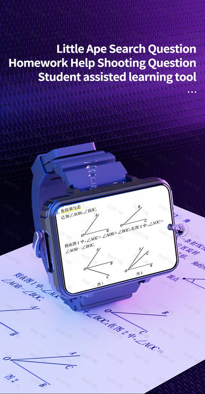 4G LTE Android Smartwatch 2025 Connected Watch Man Sim Card Phone Mobile 2.4 Inch 1.4GHz Electronics Smart Watch New In Global