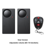 Anchtek 110db Loud Alarm Wireless Vibration Alarm with Remote Control Anti-Theft Alarm Motorcycle Bike Vehicle Security Alarm