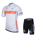 2025 STRAVA Cycling Jersey Set – Men’s Short Sleeve Pro Team Bike Clothing, Summer Road & MTB Bicycle Wear Maillot Ciclismo