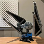 New Arrival Interceptor Starfighter 1931PCS Model 75382 Building Collectible TIE Pilot Mini figure Creative Display Sets Gifts