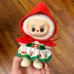 【Only Clothes】Mini Doll'S Clothes Outfit Accessories for Ropa Labubu and 10cm Cotton Doll Baby Replacement Clothes Clothing Gift