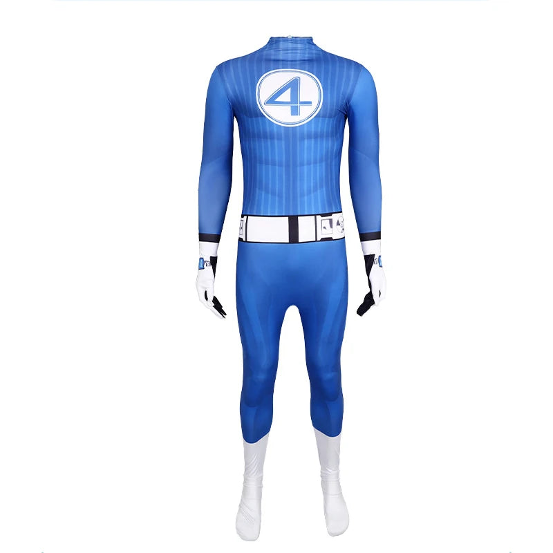 Fantastic Four Thunderbolt Fire Jonathan Cosplay Costume Mister Fantastic Halloween Carnival Party Christmas Play Role Clothing