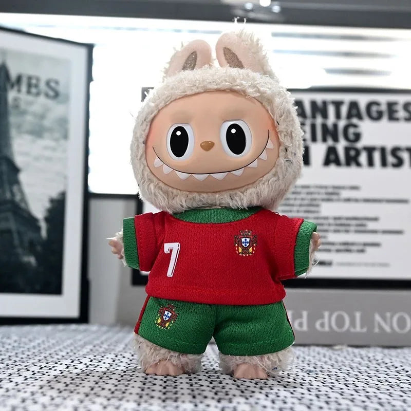 New 17cm Labubu Accessories Clothes Designer Suitable For V1 V2 V3 Labubu Pendants Cute Personality Fashion Birthday Gift ﻿