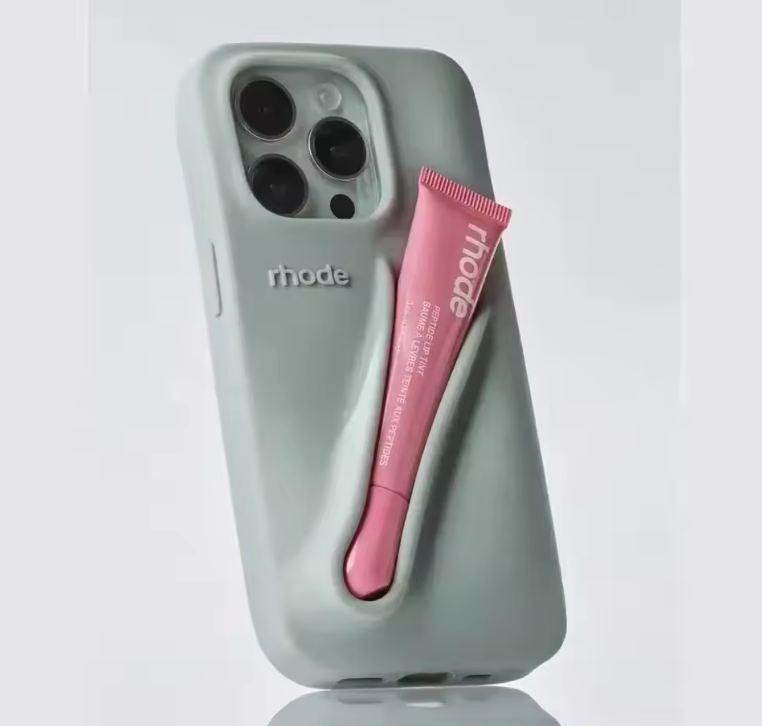 2025 Rhode lipstick silicone phone case for iPhone