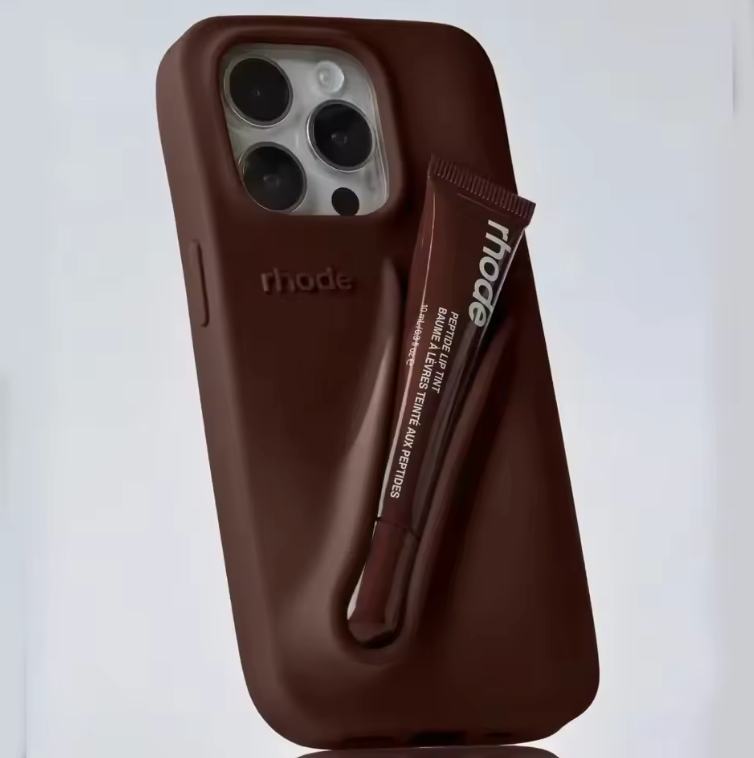 2025 Rhode lipstick silicone phone case for iPhone